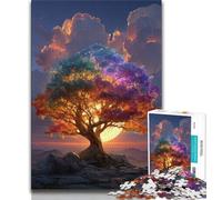 Jigsaw Puzzles for Adults 1000 Jigsaws Tree of Life,Help The Brain Exercise Addictive Toys to Cultivate Patience Artists Collection,Fine Art 38x26cm
