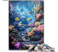 Jigsaw Puzzles for Adults 1000 Jigsaws Underwater World Stress Reliever Difficult Challenge Unique Home Decor And Gifts (size 26x38cm)