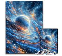 Jigsaw Puzzles for Adults 1000 Jigsaws Universe Planet Cardboard Puzzles Challenging Game Toys, Unique Birthday And Gifts for Age 14 Years Up 26X38CM