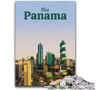 Jigsaw Puzzles for Adults 1000 Jigsaws Visit Panama Educational Games Home Decoration Educational Game for Birthday, Chrismas (size 50x75cm)