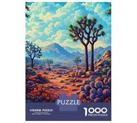 Jigsaw Puzzles for Adults 1000 Joshua Tree National Park Landscape Adult Jigsaw Puzzle Hands-on Game Precision Cutting Gifts for Friends And Family 70x50cm/1000pcs
