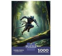 Jigsaw Puzzles for Adults 1000 Jungle Adventure Warrior in Action Puzzle for Adults Anti-Stress Toys Improve Memory Gifts for Friends And Family 70x50cm/1000pcs