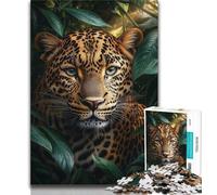 Jigsaw Puzzles for Adults 1000 Jungle Cheetah Puzzles for Teenagers,is Ideal As Gifts for The Whole Family for Age 14+ (size 38x26cm)