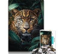 Jigsaw Puzzles for Adults 1000 Jungle Cheetah Puzzles for Teenagers,is Ideal As Gifts for The Whole Family for Age 14+ (size 75x50cm)