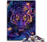 Jigsaw Puzzles for Adults 1000 Jungle Tiger 1000 Pieces for Teenagers,Educational Stress Relief Toy Gifts for Friends And Family (38x26cm)