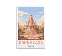 Jigsaw Puzzles for Adults 1000，Karnataka India Puzzles for Adults, Challenging Puzzles, Puzzle Game for The Whole for Women,Gifts for Men, 38x26cm