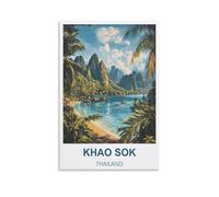 Jigsaw Puzzles for Adults 1000 Khao Sok Thailand 1000 Piece Jigsaw Puzzle For Adults - Challenging Puzzle Perfect for Game Nights 52x70cm