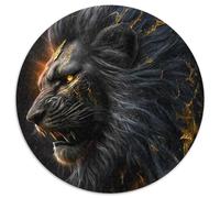Jigsaw Puzzles for Adults 1000 King of The Grassland Lions 1000 Piece Jigsaw Puzzles for Adults for Mother'S Day,Birthdays,Christmas (Size 67.5x67.5cm)