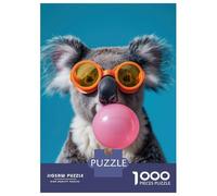 Jigsaw Puzzles for Adults 1000 Koala BubbleGum Puzzles for Adults DIY Toys Pattern Assembly Gifts for Friends And Family 38x26cm/1000pcs