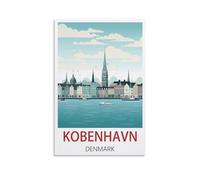 Jigsaw Puzzles for Adults 1000 Kobenhavn Denmark 1000 Piece Jigsaw Puzzle For Adults - Challenging Puzzle Perfect for Game Nights 26x38cm