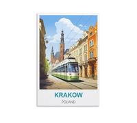 Jigsaw Puzzles for Adults 1000,Krakow Poland Jigsaw Puzzle 1000 Pieces for Adult Challenging Puzzle Games Jigsaw Puzzles for Adults 52x38cm