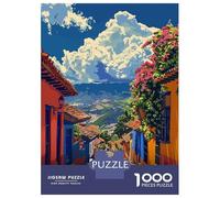 Jigsaw Puzzles for Adults 1000 La Paz, Bolivia Street View Jigsaw for Adults Relaxing Games Presents for Women Challenging To Complete 70x50cm/1000pcs