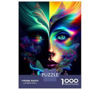Jigsaw Puzzles for Adults 1000 Lady Surreal 02 Puzzles for Adults DIY Toys Pattern Assembly Gifts for Friends And Family 38x26cm/1000pcs