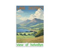 Jigsaw Puzzles for Adults 1000,Lake District View of Helvellyn,Jigsaw Puzzle 1000 Pieces for Adult Challenging Puzzle Games Jigsaw Puzzles for Adults 52x38CM