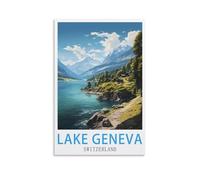 Jigsaw Puzzles for Adults 1000 Lake Geneva Switzerland 1000 Piece Impossible Puzzle for Adults Educational Games 38x52cm