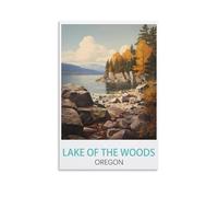 Jigsaw Puzzles for Adults 1000 Lake of The Woods Oregon 1000 Piece Impossible Puzzle for Adults Educational Games 38x52cm