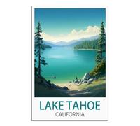 Jigsaw Puzzles for Adults 1000 Lake Tahoe California 1000 Piece Puzzle Challenging Game for The Whole for Women,Gifts for Men 26x38cm