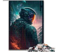 Jigsaw Puzzles for Adults 1000 Last Astronaut Puzzle 1000 Pieces Jigsaw Challenging Brain Teaser for Teenagers & Families (Size 26x38cm)