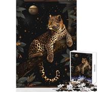 Jigsaw Puzzles for Adults 1000 Leopard Tarot Cards Educational Toy Gift Birthday Practical Game Interesting Stress Reduction Size 38x26cm