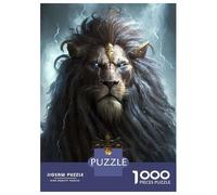 Jigsaw Puzzles for Adults 1000 Lion Fairy Godmother Adult Jigsaw Puzzle Toy Wall Decor Difficult Challenge Educational Challenge 52x38cm/1000pcs