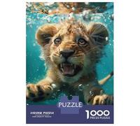 Jigsaw Puzzles for Adults 1000 Lion Sea Puzzles for Adults DIY Toys Pattern Assembly Gifts for Friends And Family 38x26cm/1000pcs
