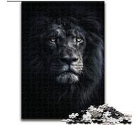 Jigsaw Puzzles for Adults 1000 Lion Sin The Darkness, Suitable for People Aged 14 And Above Educational Games Secret Santa Gifts (Size50x75cm)