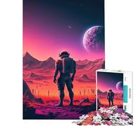 Jigsaw Puzzles for Adults 1000 Looking for Life in Space Fun Activities at Home A Work of Art Relaxing Games Suitable for People Aged 14 And Above (50x75cm)