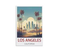 Jigsaw Puzzles for Adults 1000，Los Angeles California Posters Puzzles for Adults, Challenging Puzzles, Puzzle Game for The Whole for Women,Gifts for Men, 52x38cm