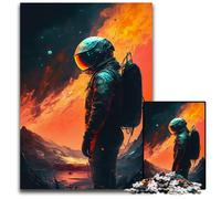 Jigsaw Puzzles for Adults 1000 Lost Space Astronaut Wooden Puzzles Interactive Family Game, Ideal, Family Activity Game 50x75CM/19.68x29.52inch