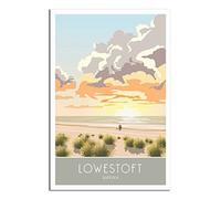 Jigsaw Puzzles for Adults 1000，Lowestoft Sunrise Suffolk Puzzles for Adults, Challenging Puzzles, Puzzle Game for The Whole for Women,Gifts for Men, 38x26cm