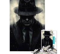 Jigsaw Puzzles for Adults 1000 Mafia Gangster Challenging To Complete Precision Cutting Family Game for Ages 14 And over (38x52cm)