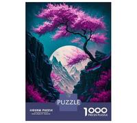 Jigsaw Puzzles for Adults 1000 Magic Neon Tree Adult Jigsaw Puzzle Toy Wall Decor Difficult Challenge Educational Challenge 70x50cm/1000pcs