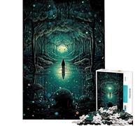 Jigsaw Puzzles for Adults 1000 Magical Infinity Forest Challenging To Complete Learning Educational DIY Toys for 14+ Puzzle Game Offered (38x26cm)