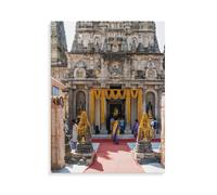 Jigsaw Puzzles for Adults 1000，Mahabodhi Temple - Shrine Honouring the Buddha，Difficult Family Puzzle Educational Games Home Decoration, Challenging Puzzles for Adults Men & Women Gift（50x70cm）-BF4