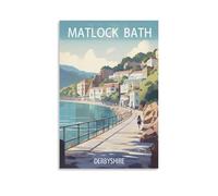 Jigsaw Puzzles for Adults 1000，Matlock Bath Derbyshire Coast,Puzzles for Adults, Challenging Puzzles, Puzzle Game for The Whole for Women, Gifts for Men, 38x26CM