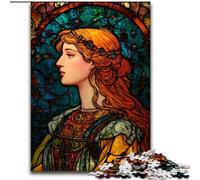 Jigsaw Puzzles for Adults 1000 Mayan Priestess, for Ages 14 And over Each Piece Is Unique - Fun And Challenging Game for The Whole Family Good Gift (Size 26x38cm)