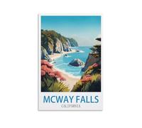 Jigsaw Puzzles for Adults 1000 Mcway Falls California,1000 Piece Jigsaw Puzzle For Adults - Challenging Puzzle Perfect for Game Nights 70x50cm
