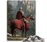 Jigsaw Puzzles for Adults 1000 Medieval Knights Puzzles for Teenagers,Challenging Game for Is Ideal As A Gift for The Whole Family (50x75cm)