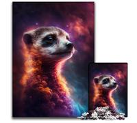 Jigsaw Puzzles for Adults 1000 Meerkat Cloud Puzzles for Adults Perfect for Teenagers & Collectors, Ideal Home Decor & Travel Gift 50x75CM/19.68x29.52inch