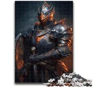 Jigsaw Puzzles for Adults 1000 Mighty Medieval Knight 1000 Piece Jigsaw,Learning Educational Toys Family Games Unique Birthday And Gifts (26x38cm)