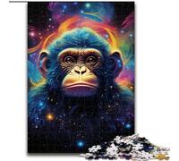Jigsaw Puzzles for Adults 1000 Monkey in The Stars Impossible Jigsaw Puzzles for Adults size 50x75cm Family Fun Activity, Brain Challenge, for Teenager