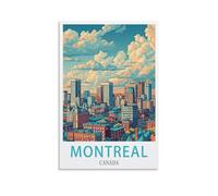 Jigsaw Puzzles for Adults 1000 Montreal Canada Posters 1000 Piece Impossible Puzzle for Adults Educational Games 50x70CM