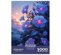 Jigsaw Puzzles for Adults 1000 Moon Flowers at Dusk Puzzle for Adults Anti-Stress Toys Improve Memory Gifts for Friends And Family 38x26cm/1000pcs