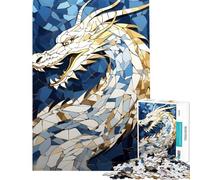 Jigsaw Puzzles for Adults 1000 Mosaic Art Fun at Home Activities, Home Art Decor Practical Game for And from 14 Years And over (50x75cm)