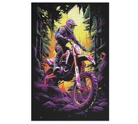 Jigsaw Puzzles for Adults 1000, Motocross, Educational Toy Good Puzzle Gift for Kids, Home Decor （78×53cm）