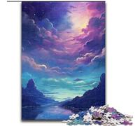 Jigsaw Puzzles for Adults 1000 Mountain of Dreams Puzzle Interactive Family Game, Ideal, Family Activity Game (size : 50x75cm)