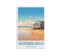 Jigsaw Puzzles for Adults 1000，Muizenberg Beach South Africa Puzzles for Adults, Challenging Puzzles, Puzzle Game for The Whole for Women,Gifts for Men, 52x38cm