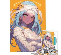 Jigsaw Puzzles for Adults 1000 Mummy Girl Anime Fun at Home Activities, Home Art Decor Practical Game for And from 14 Years And over (50x75cm)