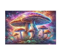 Jigsaw Puzzles for Adults 1000, Mushroom, Educational Toy Good Puzzle Gift for Kids, Home Decor (75×50cm)
