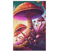 Jigsaw Puzzles for Adults 1000, Mushroom, Educational Toy Good Puzzle Gift for Kids, Home Decor 78×53cm